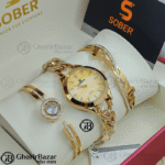 SOBER Luxury Ladies Watch Gold Color