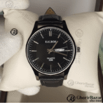 Kalbor 5380 Leather Belt Watch (Black)