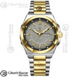 Poedagar 896 Fashion Brand Men's Watch (Silver+Gold+Grey)