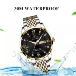 Poedagar 836 Quartz Wrist Watches For Mens 30M Waterproof