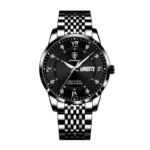 Poedagar 836 Quartz Wrist Watches For Mens(Black)