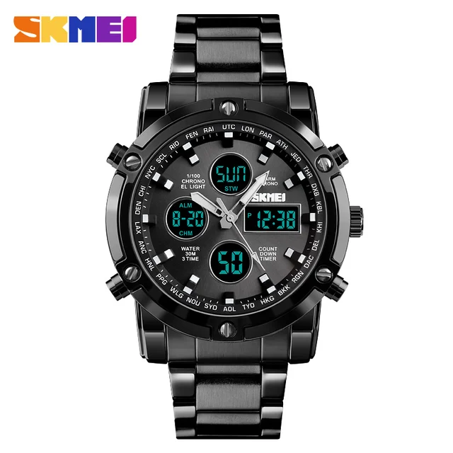 SKMEI 1389 Black Color