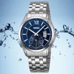 SKMEI 9319 Quartz Luminous Luxury Stainless Steel Classic Men’s Wrist Watches (30 Meters Waterproof)