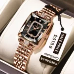 Poedagar 785 Ladies Watch Stainless Steel (Black)