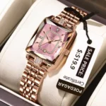 Poedagar 785 Ladies Watch Stainless Steel (Pink)