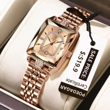 Poedagar 785 Ladies Watch Stainless Steel (Rose)