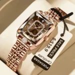 Poedagar 785 Ladies Watch Stainless Steel (Rose Brown)
