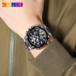 SKMEI 2210 Dual Time Display Digital Watch for Men Hand