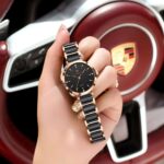Poedagar 505 Luxury Quartz Wrist Watch Ceramic Strap For Women