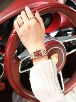 Poedagar 799 Luxury Stainless Steel Fashion Quartz Watch For Woman Hand