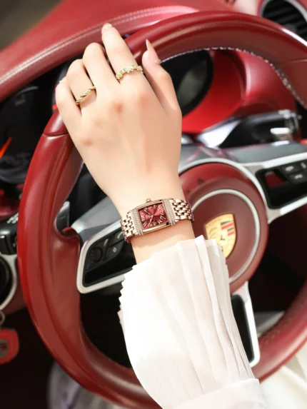 Poedagar 799 Luxury Stainless Steel Fashion Quartz Watch For Woman Hand