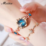 Meibin 1751 Fashion Quartz Bracelet Watch For Women